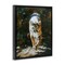Stupell Industries Out of Shadows Panther Framed Floater Canvas Wall Art Design by Mark Kelso